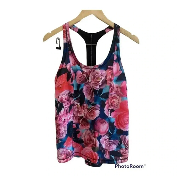 Lululemon Lightened Up Floral Print Slinglet - Picture 1 of 7